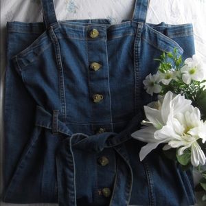 H&M vintage overall dress